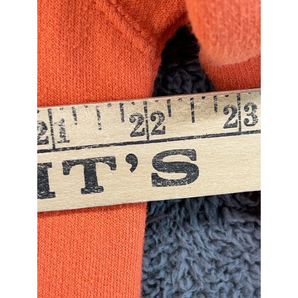 Auburn Tigers Hoodie Men's M Orange Embroidered Pullover Sweatshirt Colosseum - Picture 7 of 7